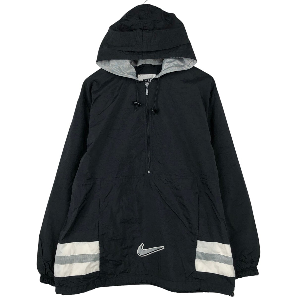 古着 90年代 ナイキ NIKE Vネック ナイロンプルオーバー メンズXL相当