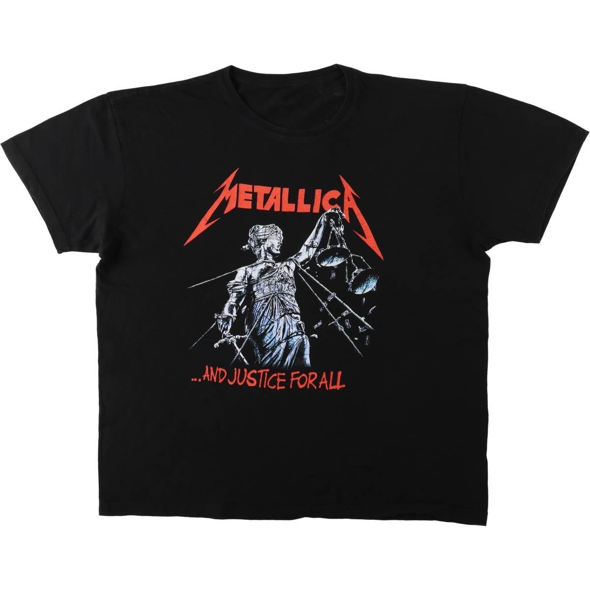 古着 METALLICA メタリカ バンドTシャツ バンT メンズXL相当