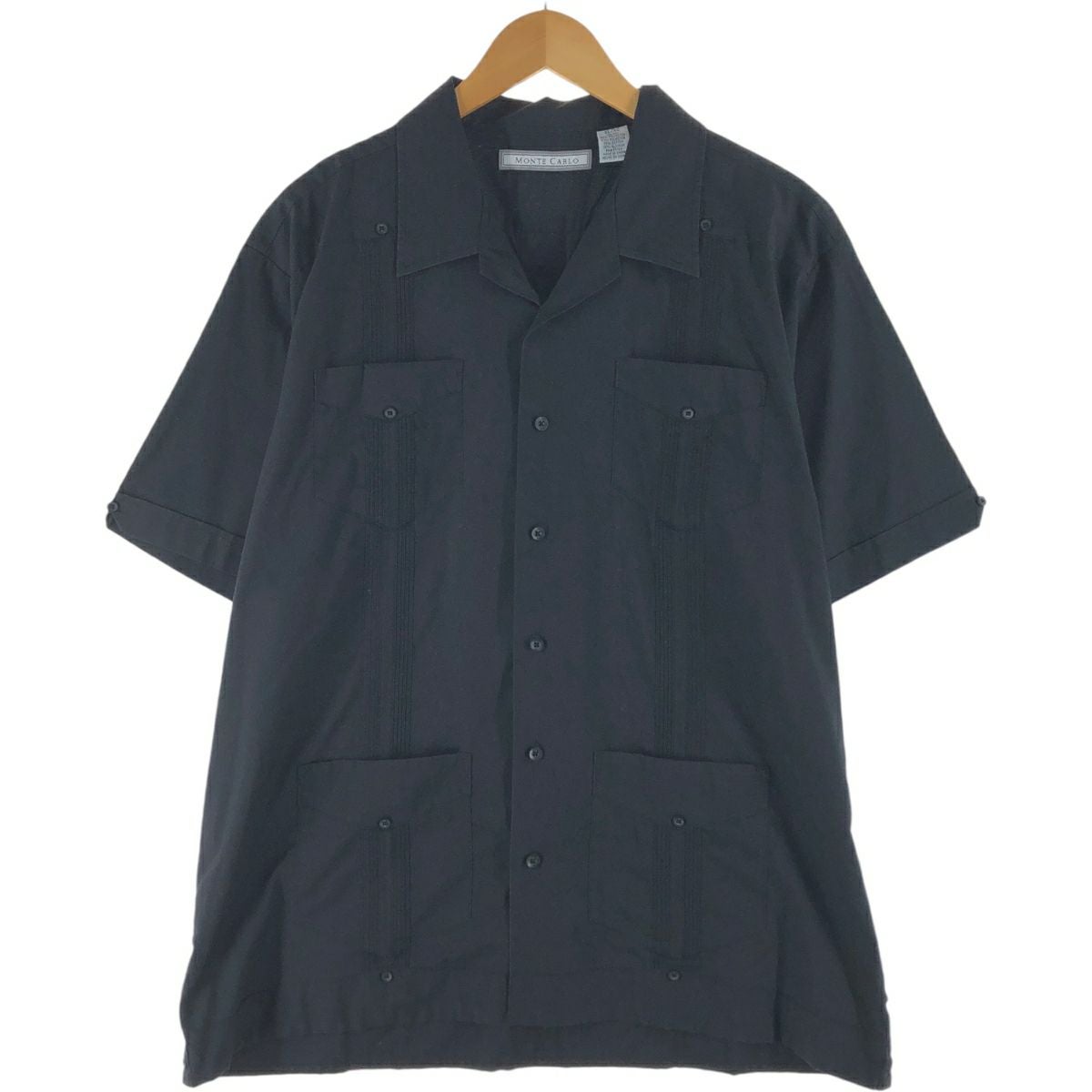 古着 the Havanera Co. 半袖 オープンカラー メキシカンシャツ
