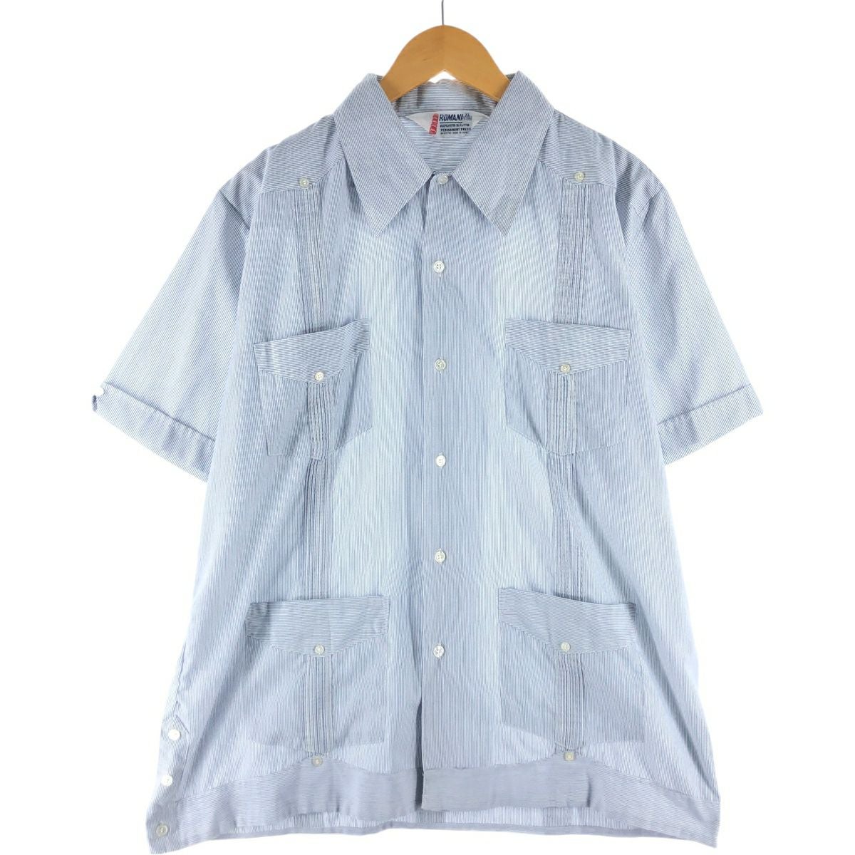 古着 00年代 モッシモ MOSSIMO リップストップ 半袖 オープンカラー レーヨンシャツ ボックスシャツ メンズM相当 /eaa568082 古着 00年代 モッシモ MOSSIMO リップストップ 半袖 オープンカラー