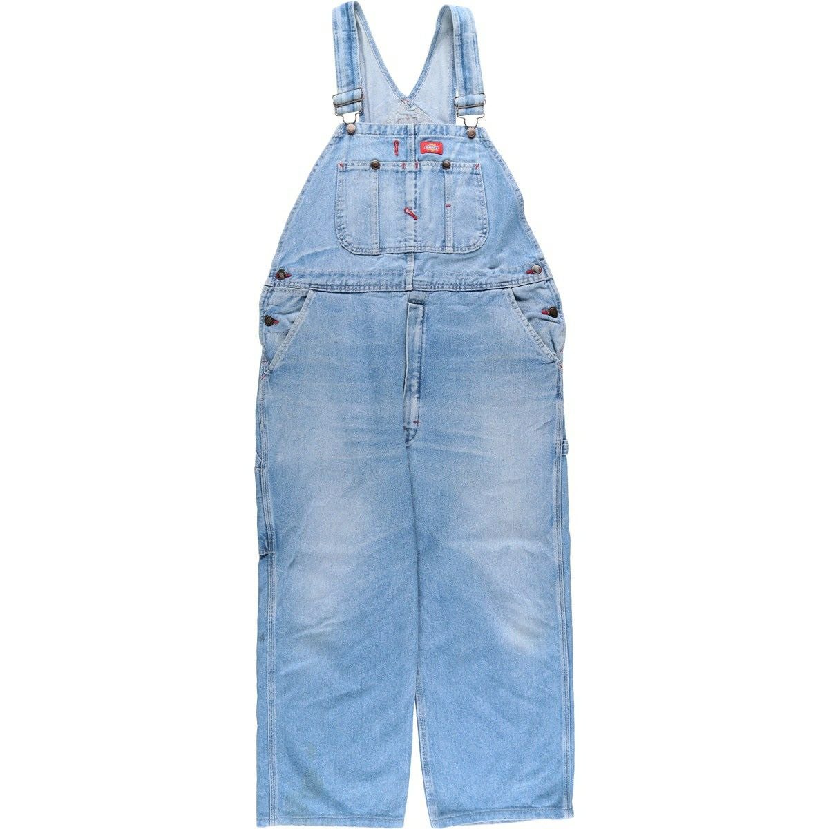 古着 ビッグサイズ 90年代 ディッキーズ Dickies デニムオーバーオール