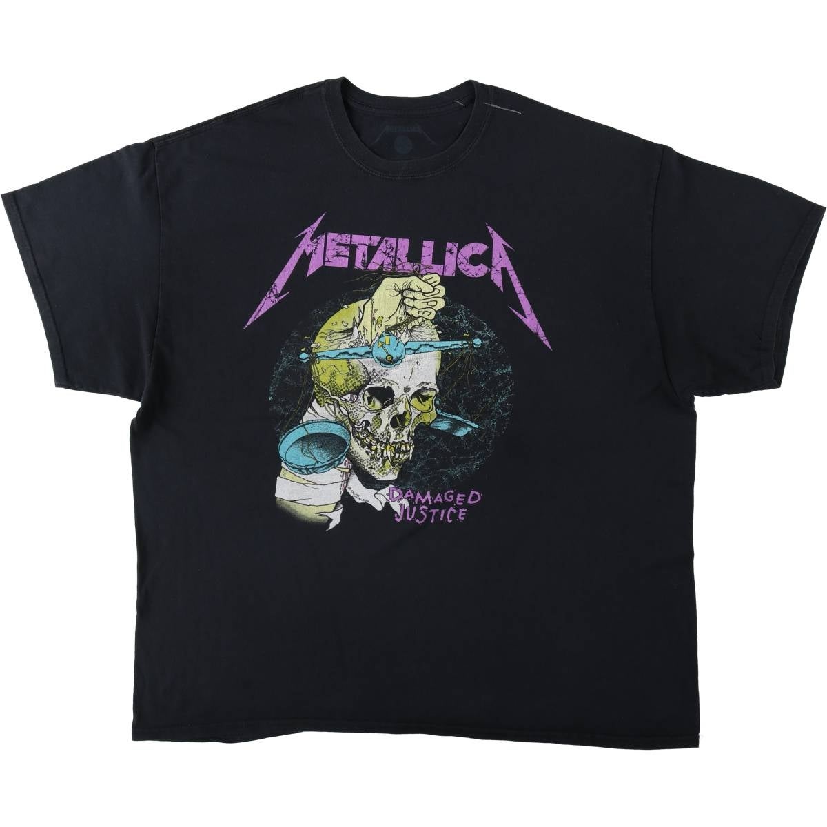 古着 00年代 METALLICA メタリカ ドクロ柄 スカル柄 World Magnetic