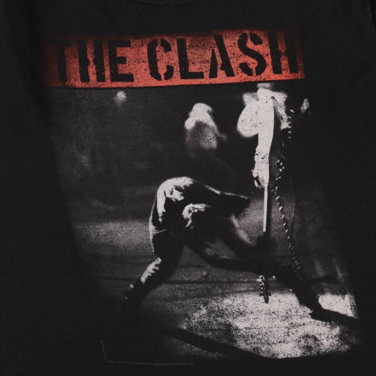 古着 THE CLASH クラッシュ バンドTシャツ バンT メンズL相当