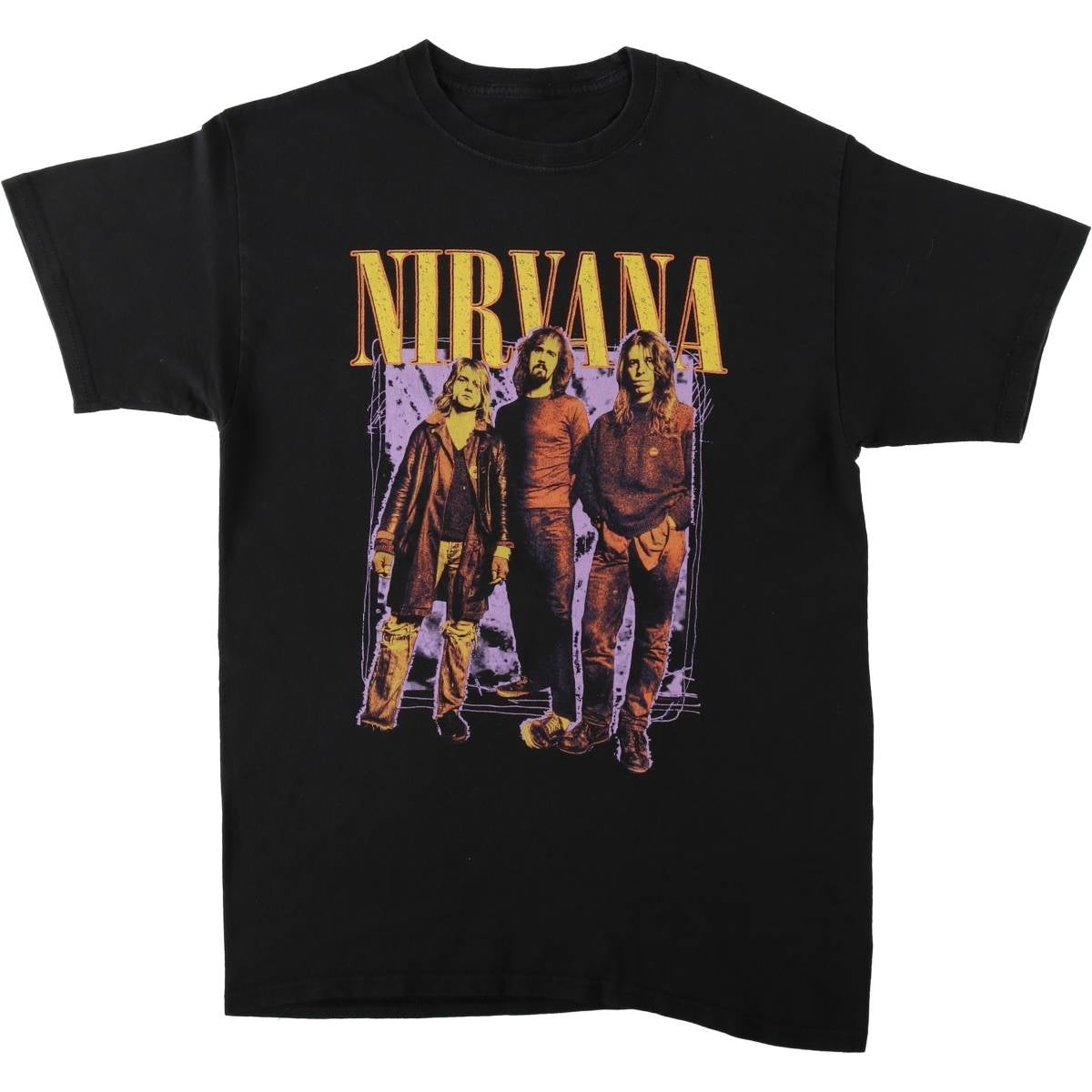 古着 NIRVANA ニルヴァーナ バンドTシャツ バンT メンズS相当