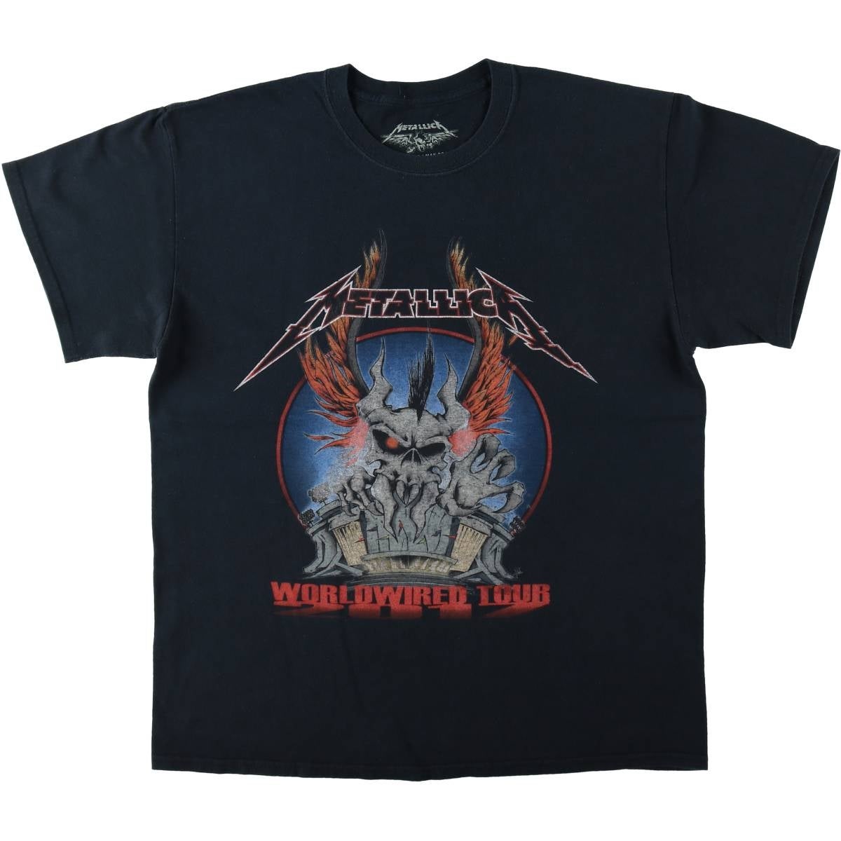 古着 METALLICA メタリカ バンドTシャツ バンT メンズL相当 /eaa553083