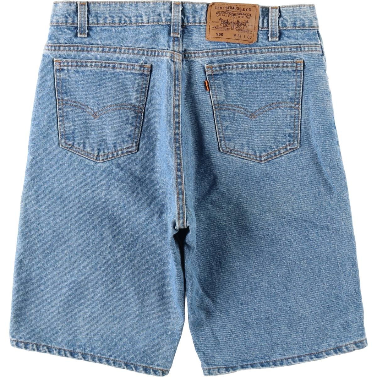 古着 90年代 リーバイス Levis 550 オレンジタブ デニムショーツ