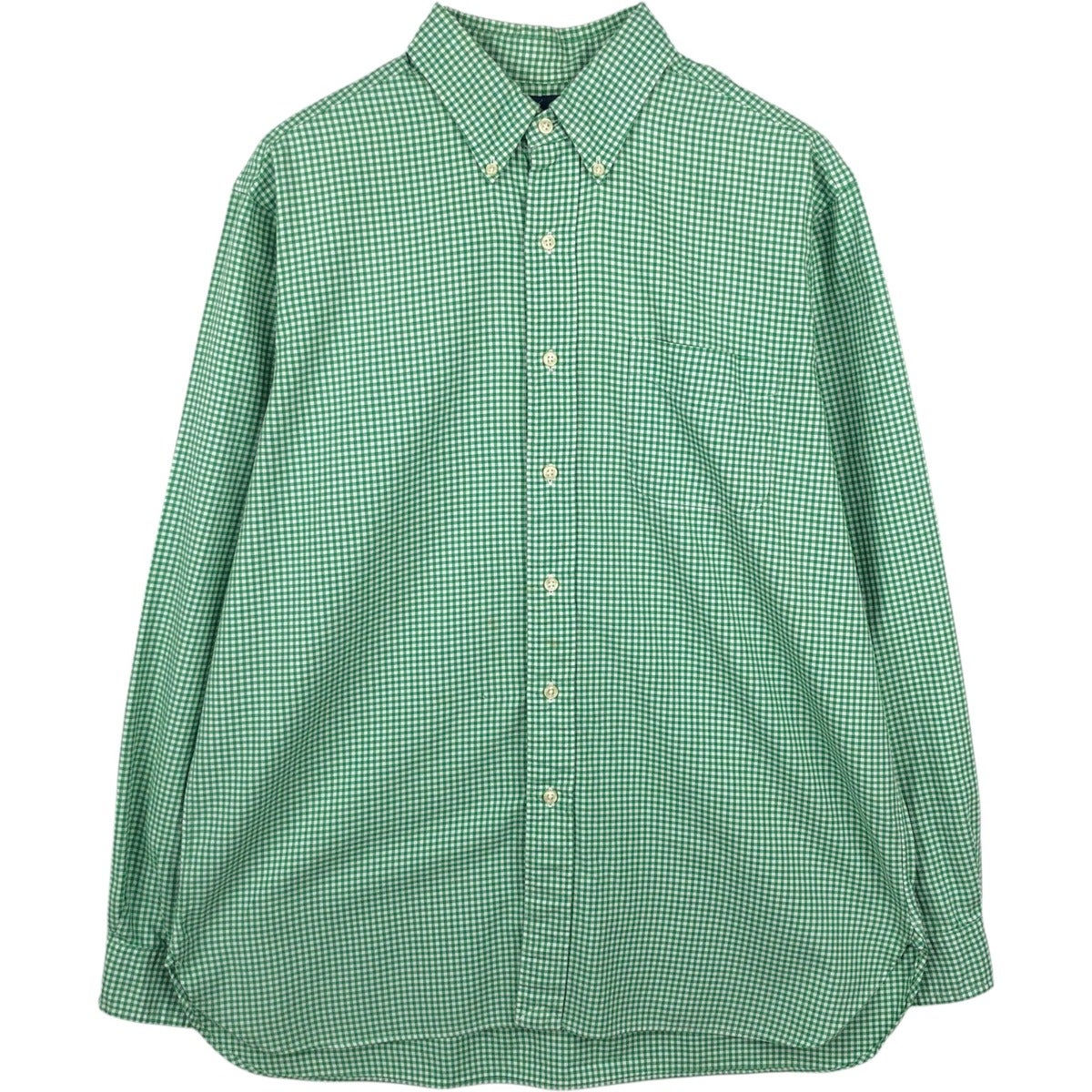 古着 ラルフローレン Ralph Lauren BIG SHIRT ギンガムチェック 長袖