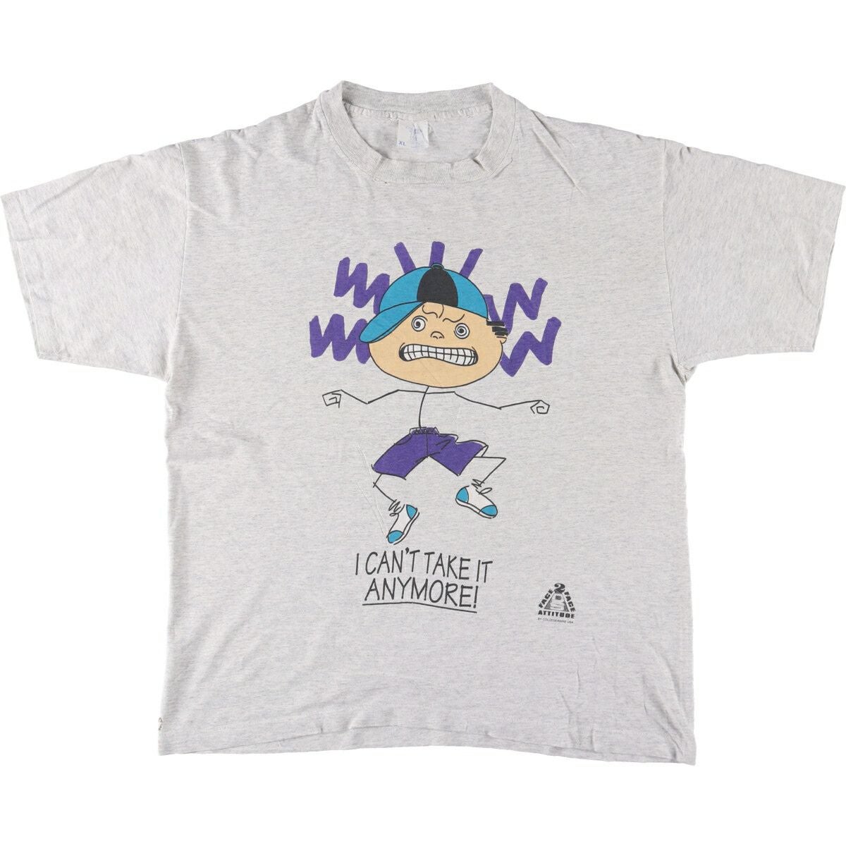 古着 90年代 トライバルギア Tribal Gear プリントTシャツ USA製