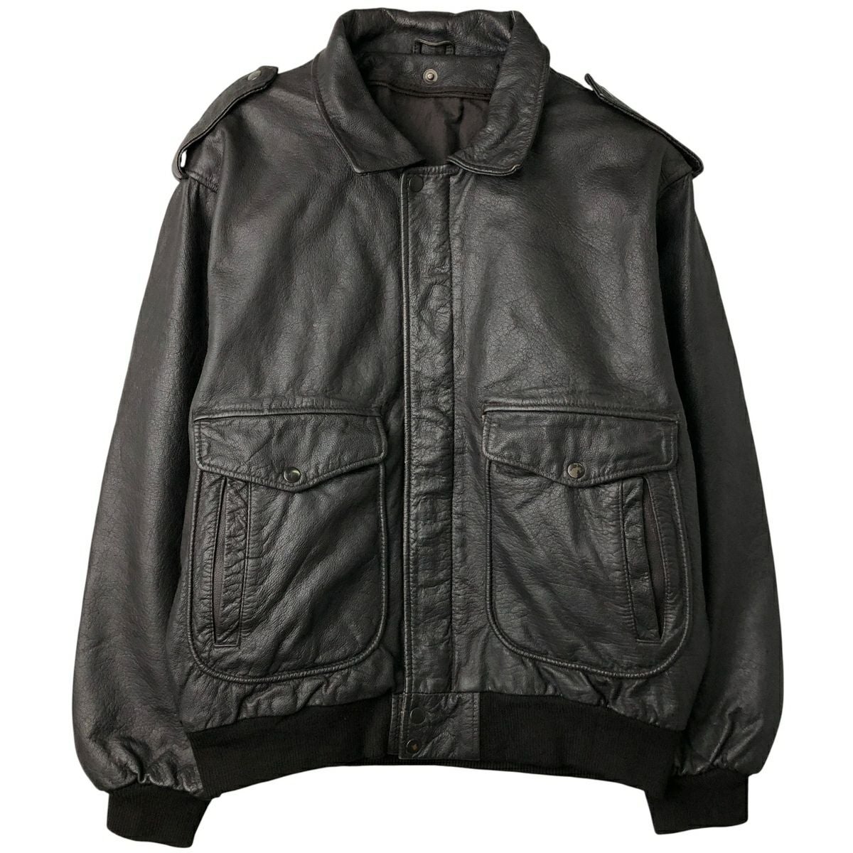 古着 ショット SCHOTT A-2タイプ レザーフライトジャケット イタリア製