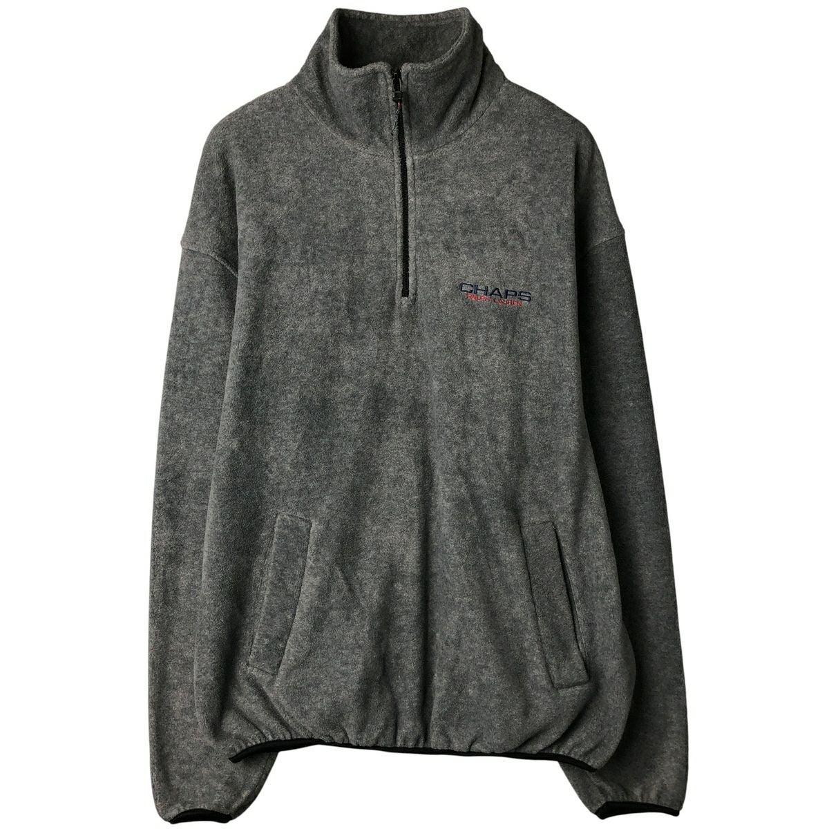 古着 ラルフローレン Ralph Lauren CHAPS チャップス ハーフジップ フリースプルオーバー メンズXL相当/eaa596879 古着 ラルフローレン Ralph Lauren CHAPS チャップス ハーフジップ