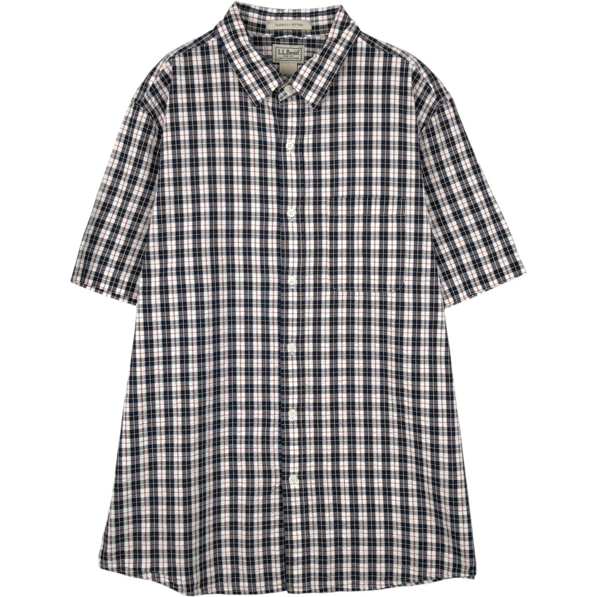 古着 90～00年代 エルエルビーン L.L.Bean ギンガムチェック シア