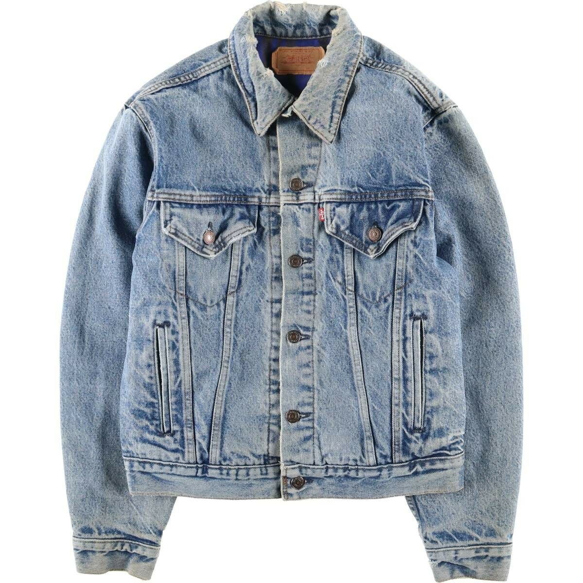 古着 80年代 リーバイス Levis デニムジャケット Gジャン USA製 メンズ