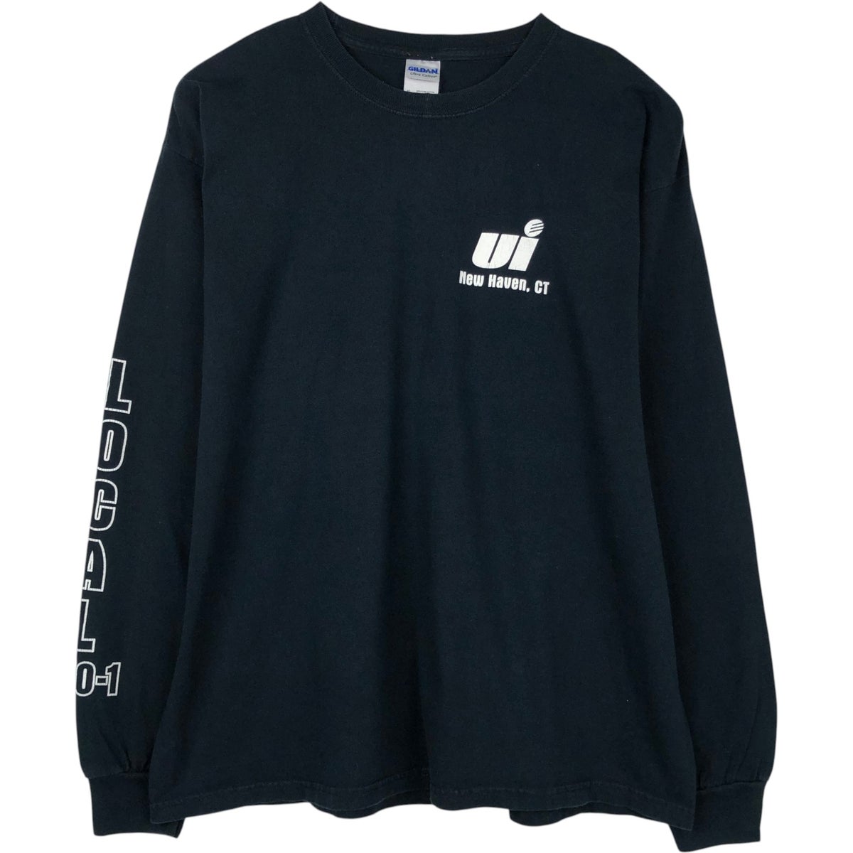 古着 ALSTYLE ドクロ柄 スカル柄 ロングTシャツ ロンT メンズXXL相当