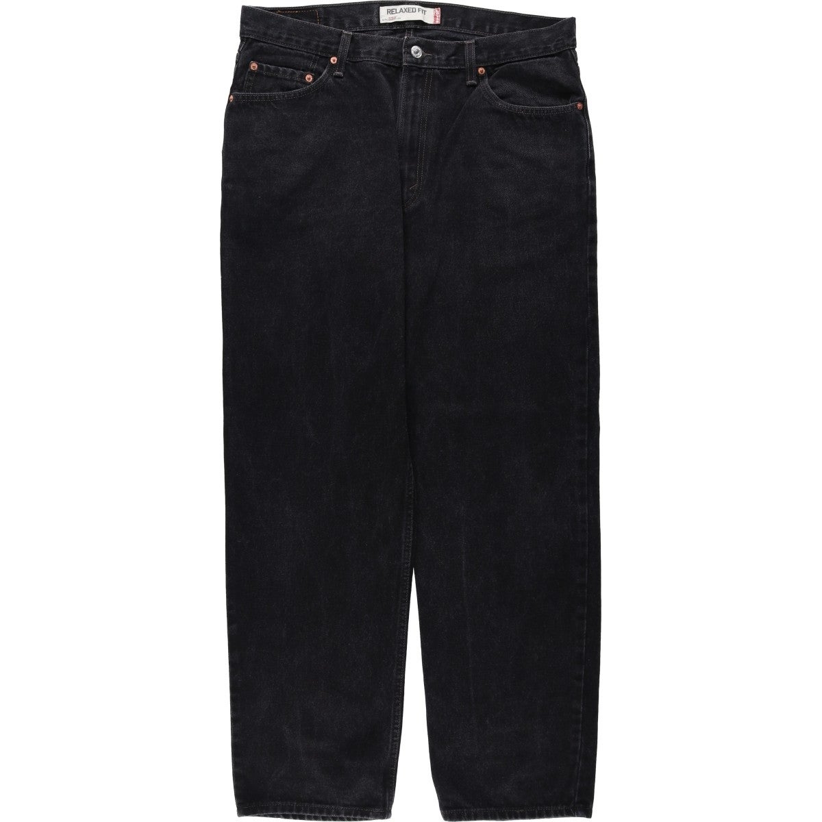 古着 リーバイス Levis 550 RELAXED FIT ブラックデニム テーパード