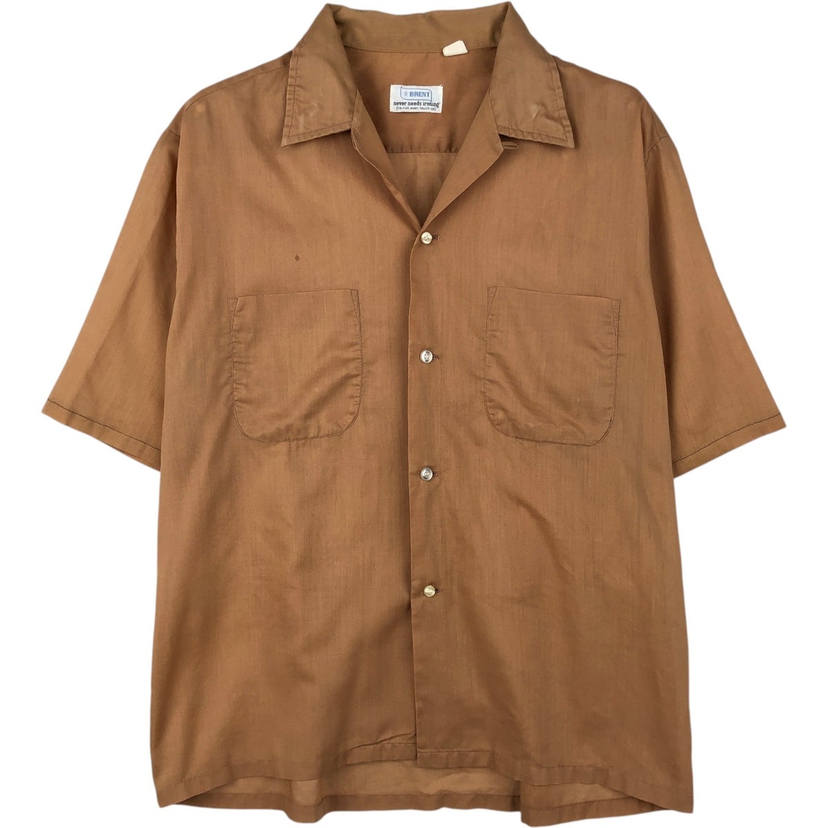 古着 60年代 Mark Twain SPORTSMAN DON CARTER オープンカラー