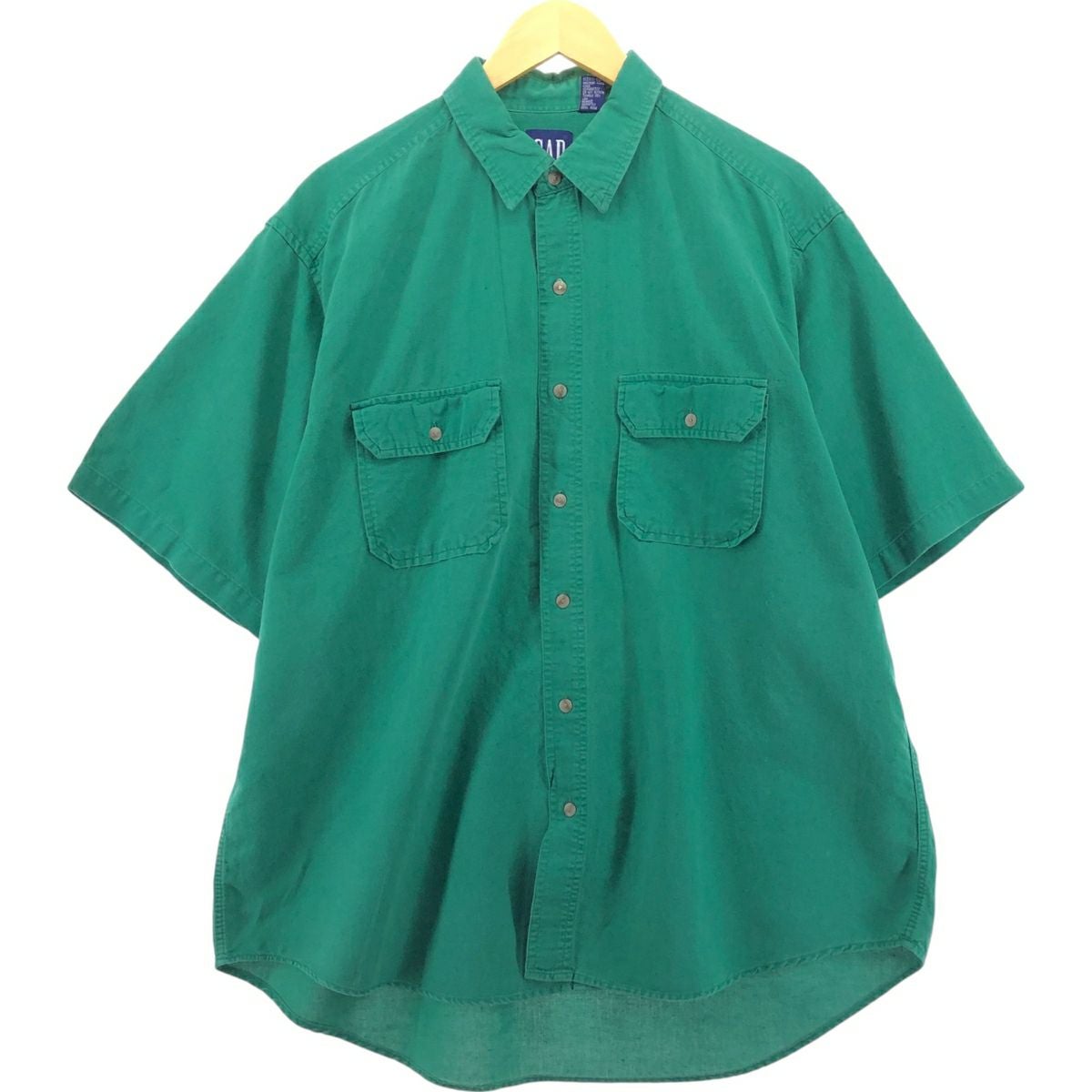 古着 90年代 ギャップ GAP オールドギャップ 半袖 コットン チェック