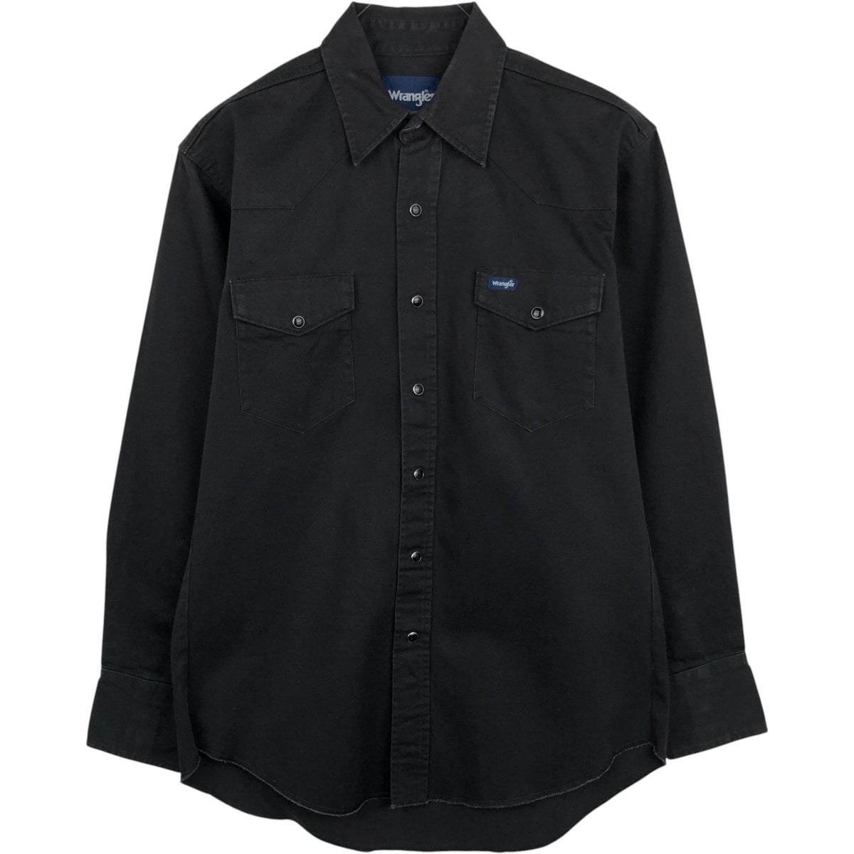 古着 70年代 ラングラー Wrangler 長袖 ウエスタンシャツ USA製 メンズ