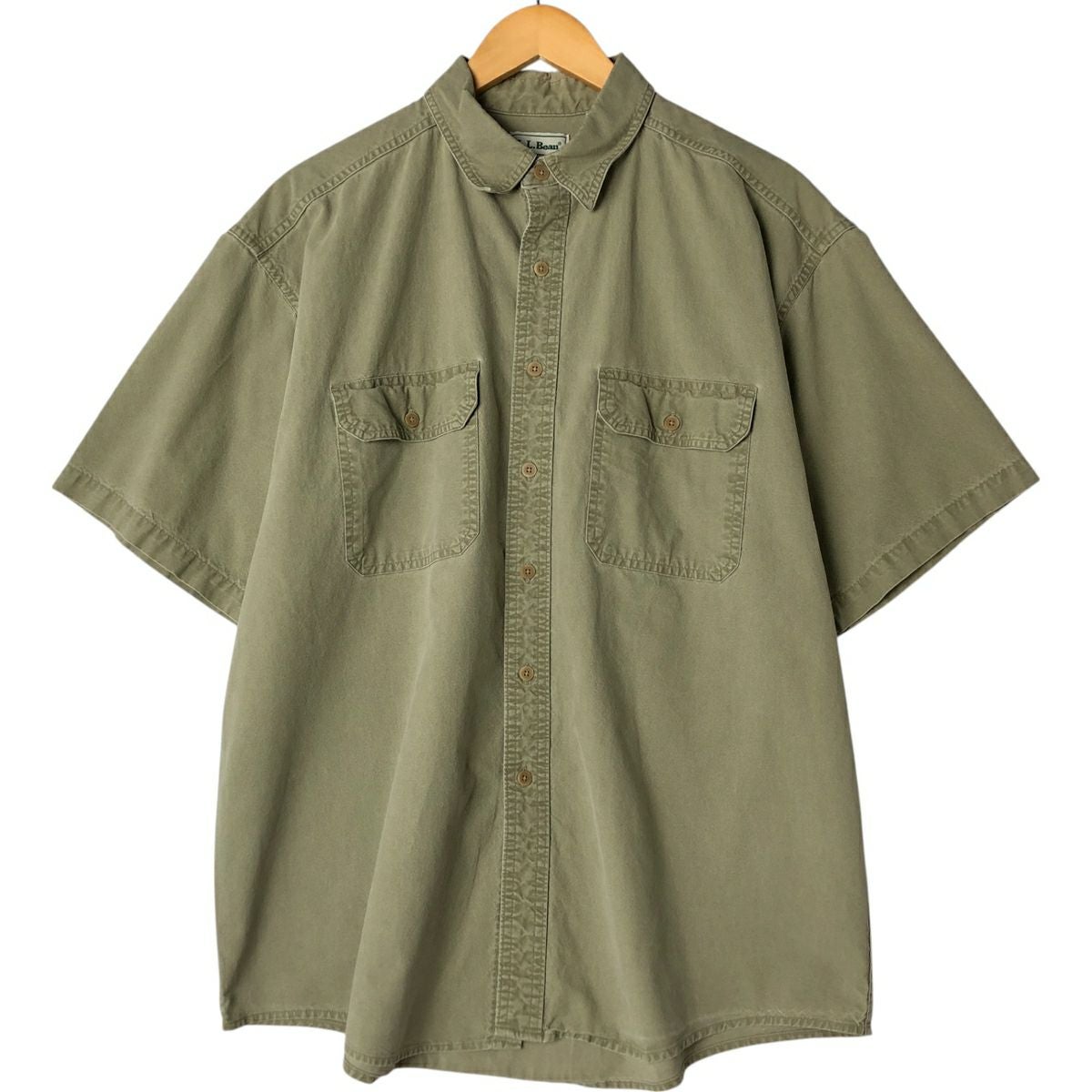 古着 ～90年代 エルエルビーン L.L.Bean 半袖 コットンシャツ カナダ製