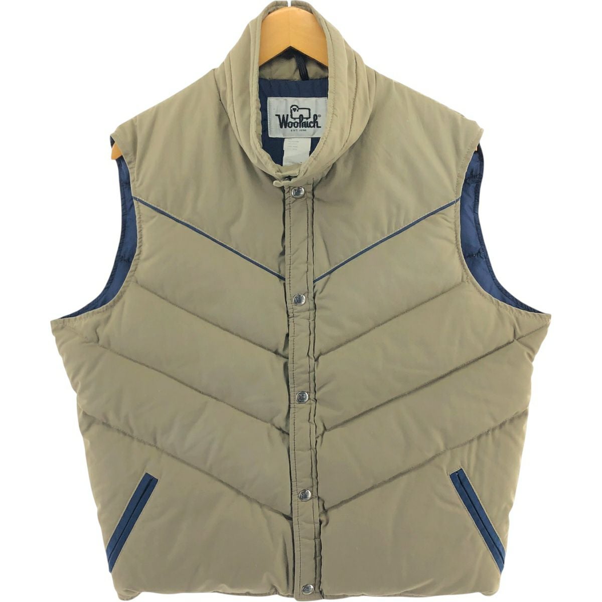 古着 70年代 ウールリッチ WOOLRICH ダウンベスト USA製 メンズM相当