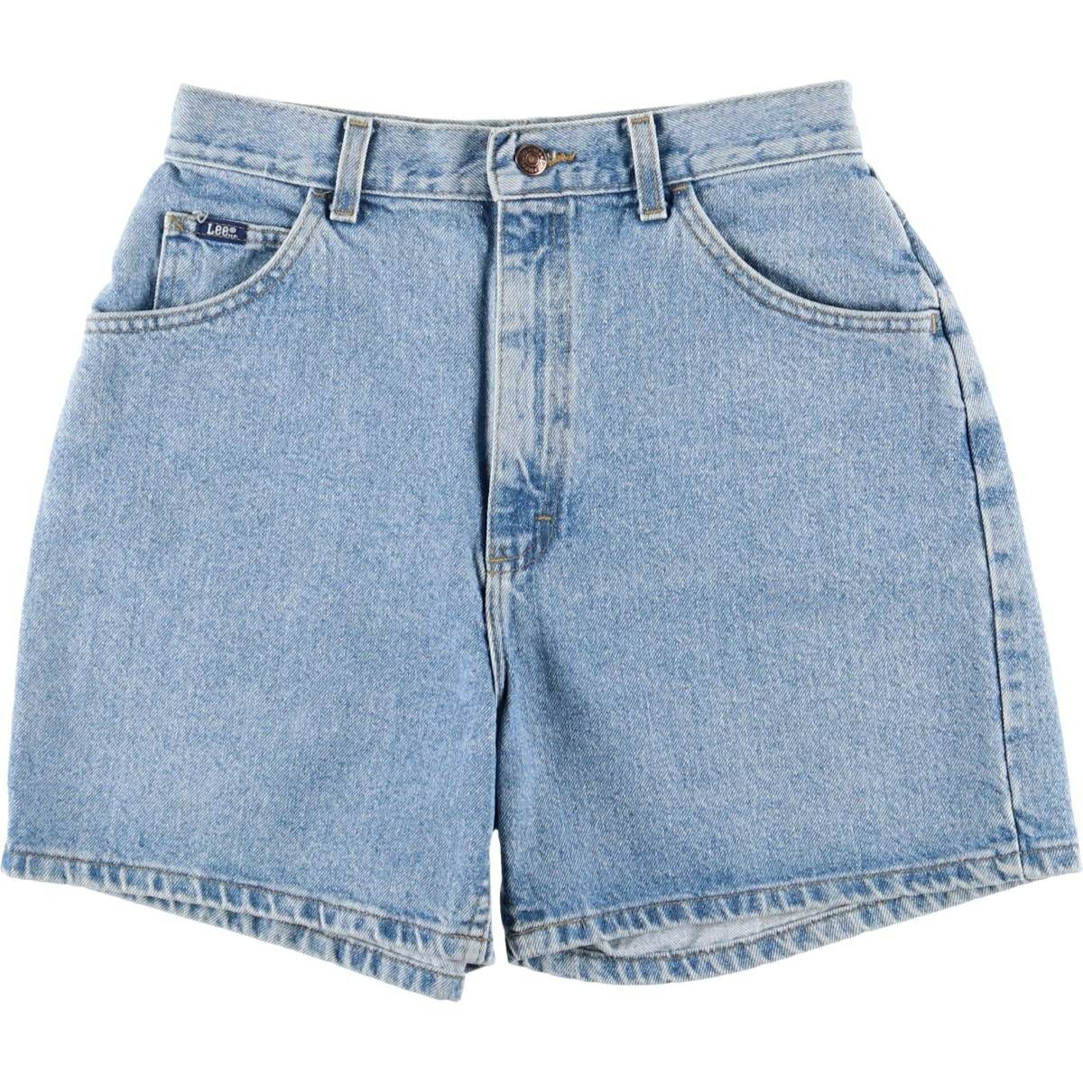 古着 リー Lee ブラックデニムショーツ ショートパンツ メンズw35相当
