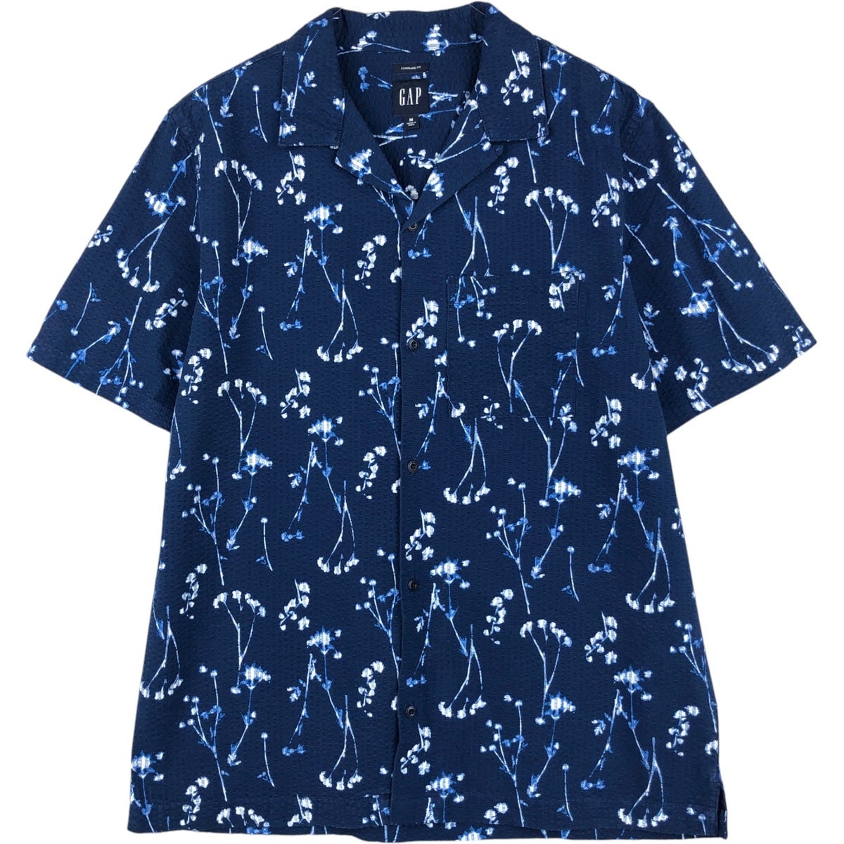古着 00年代 ギャップ GAP MADE WITH LINEN ストライプ柄 マルチ