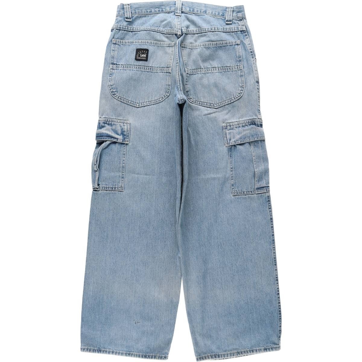 古着 リー Lee DUNGAREES デニム カーゴパンツ メンズw32相当