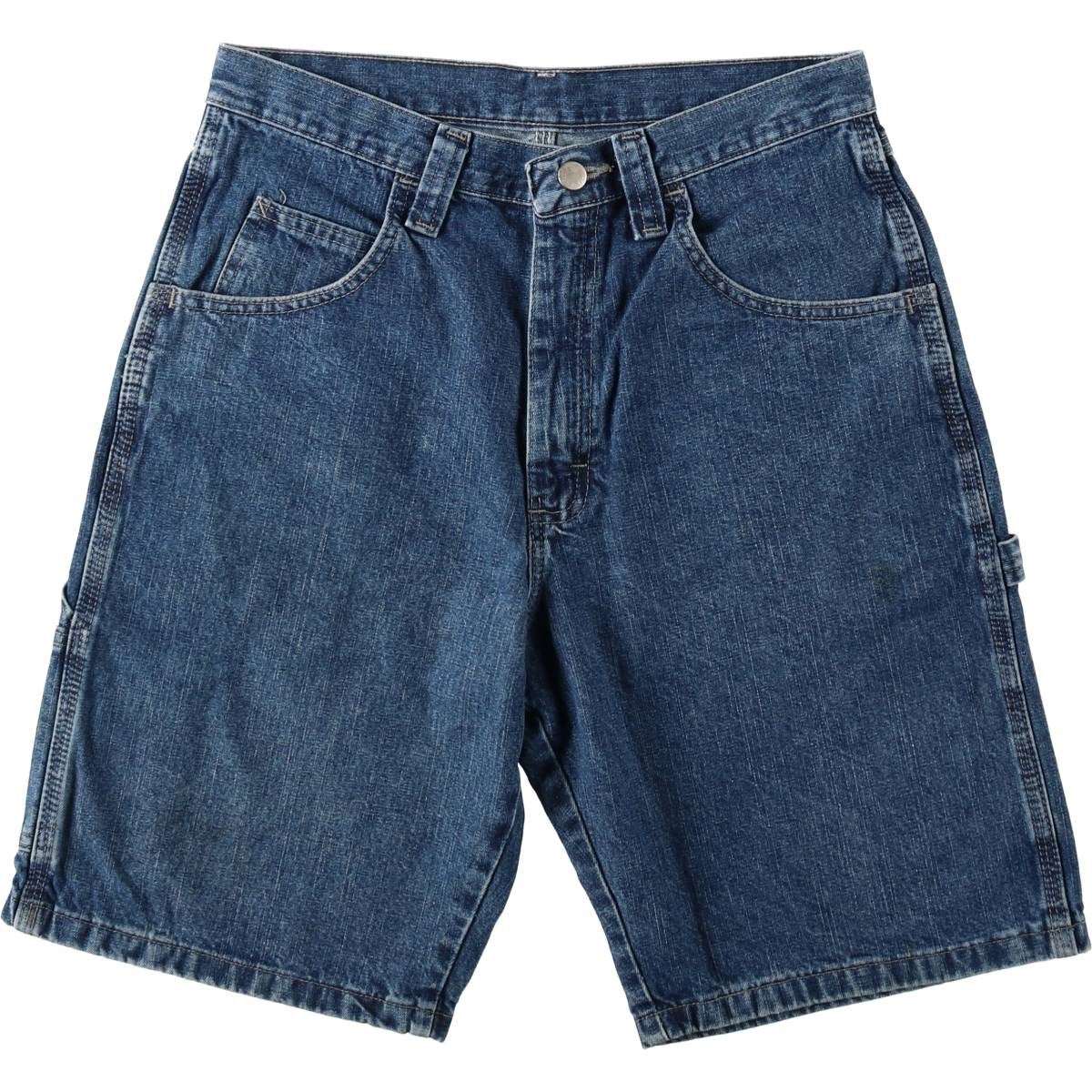 古着 00年代 ラングラー Wrangler CARPENTER ブラックデニムペインター