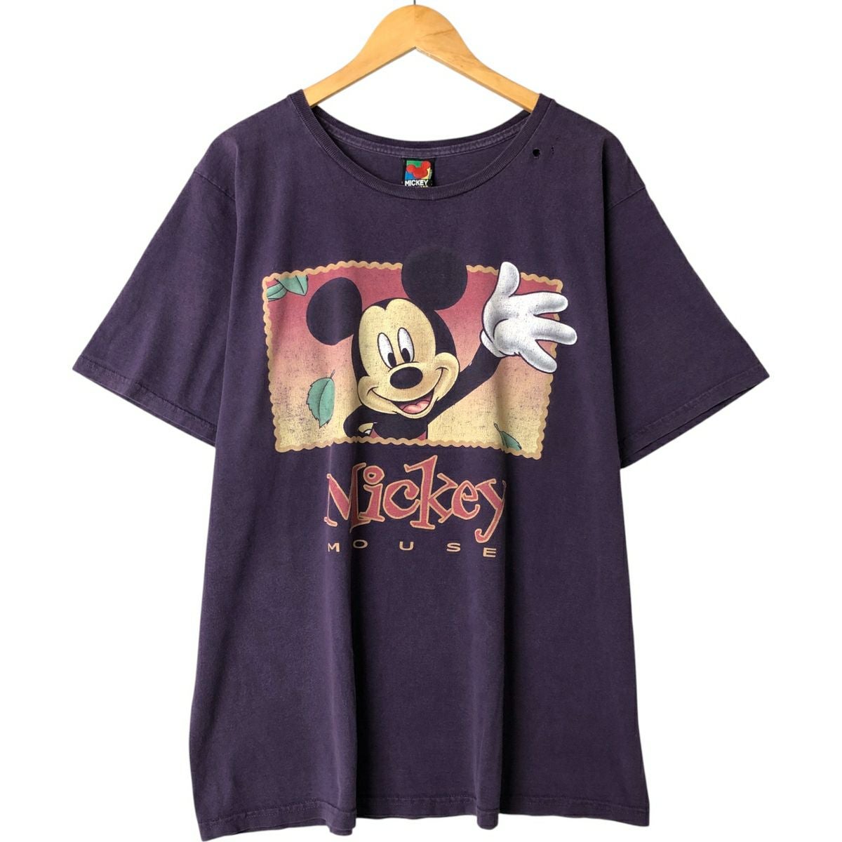 古着 MICKEY MOUSE ミッキーマウス キャラクタープリントTシャツ