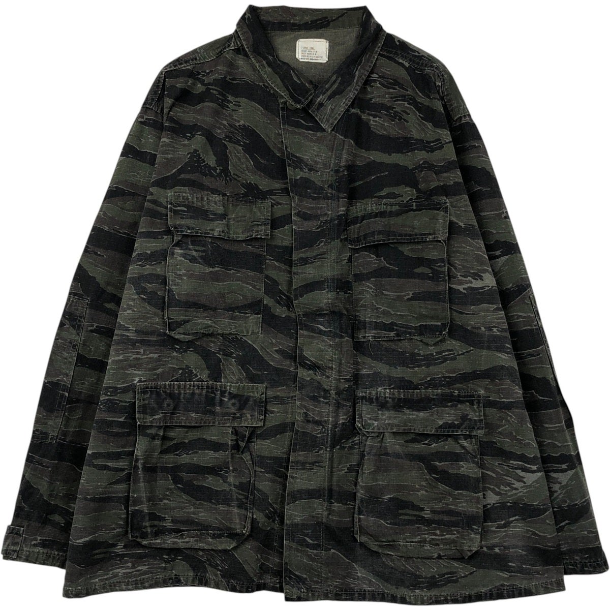 古着 民間品 ATLANCO B.D.U ミリタリージャケット USA製 メンズL相当