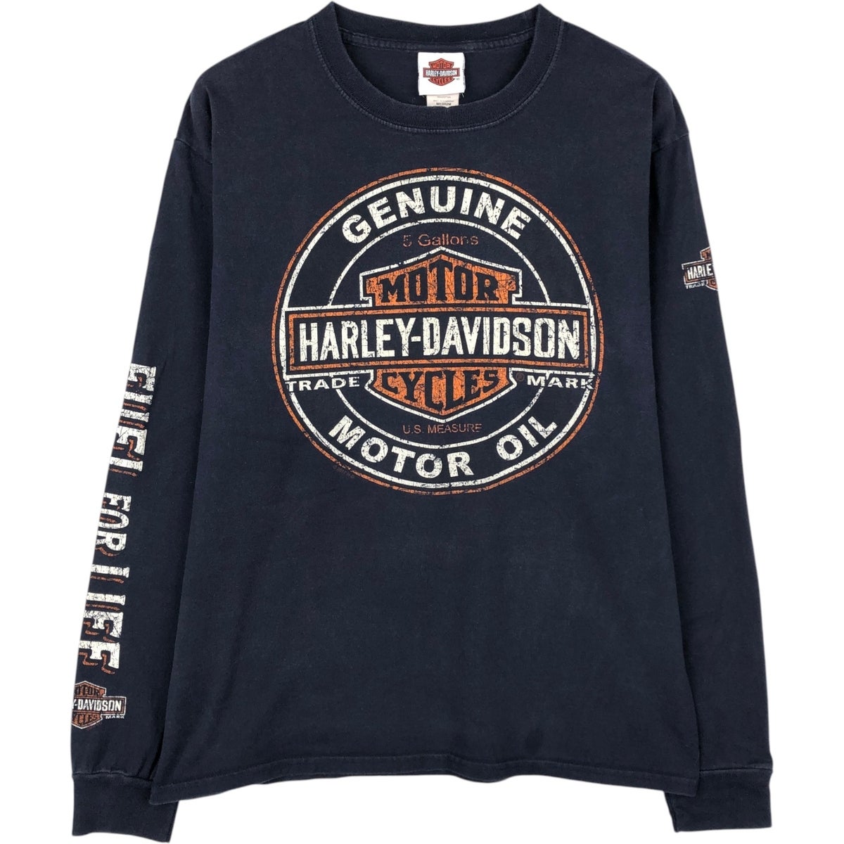 古着 ハーレーダビッドソン Harley-Davidson モーターサイクル ロングT