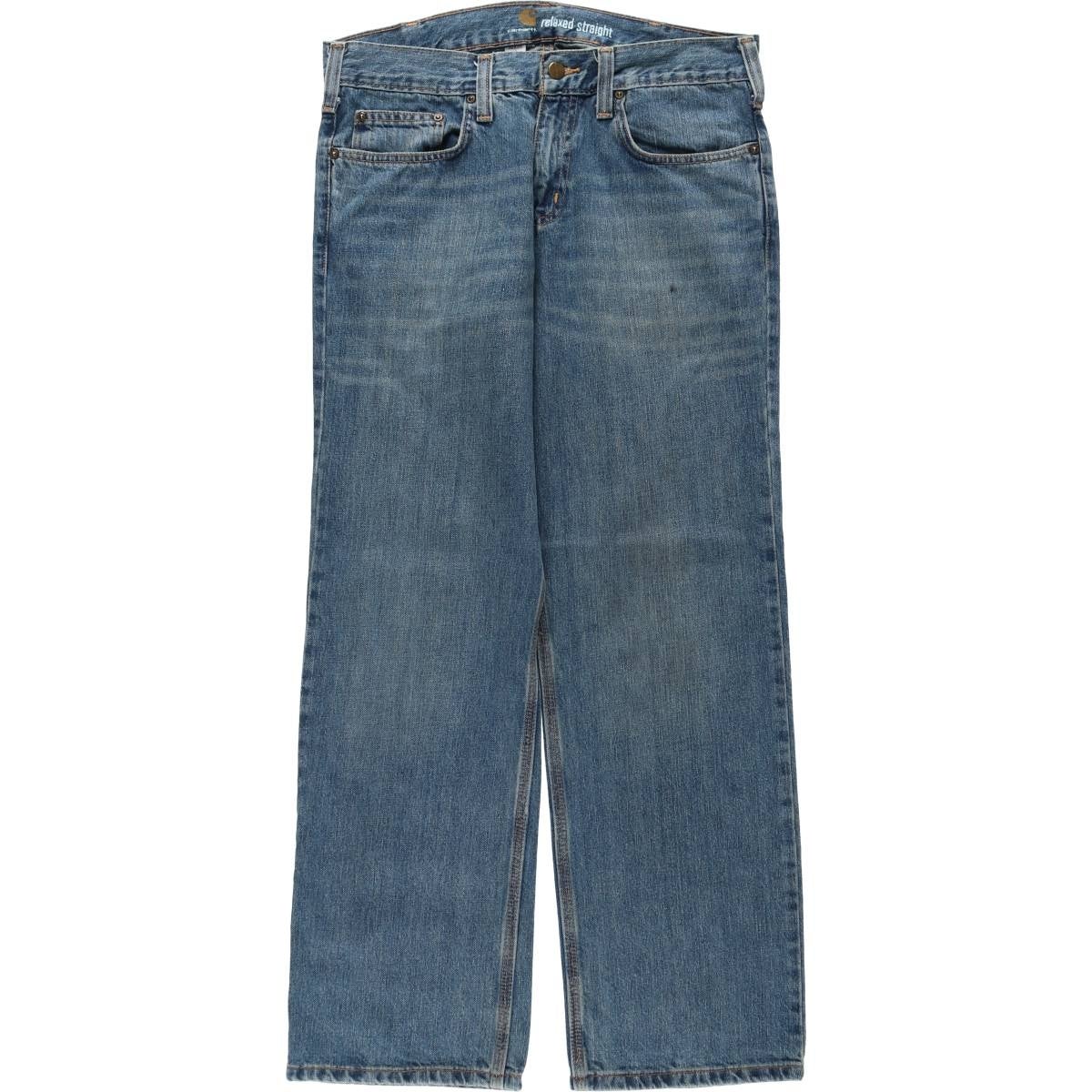 古着 カーハート Carhartt Relaxed Fit テーパードデニムパンツ メンズw36相当/eaa640492 古着 カーハート Carhartt Relaxed Fit テーパードデニムパンツ メンズ