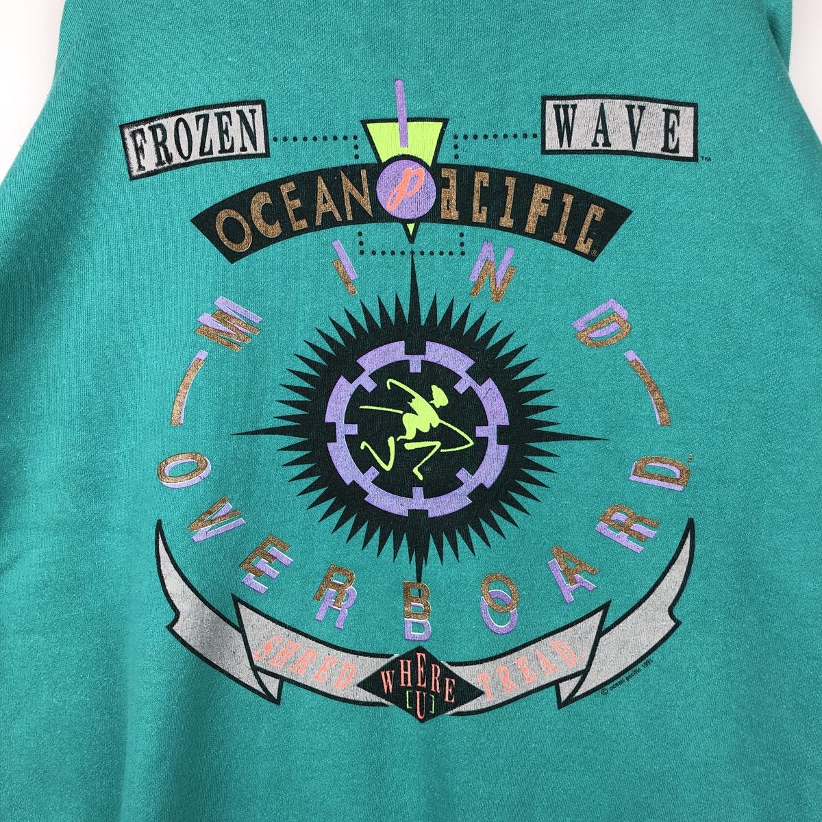古着 90年代 オーシャンパシフィック Ocean pacific 銀タグ スウェット