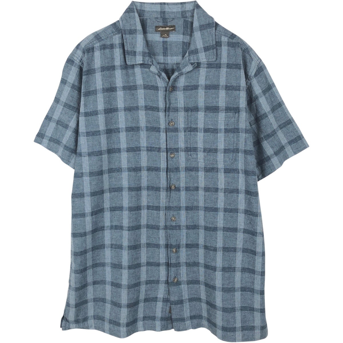 古着 エディーバウアー Eddie Bauer ボーダー柄 マルチボーダー 半袖