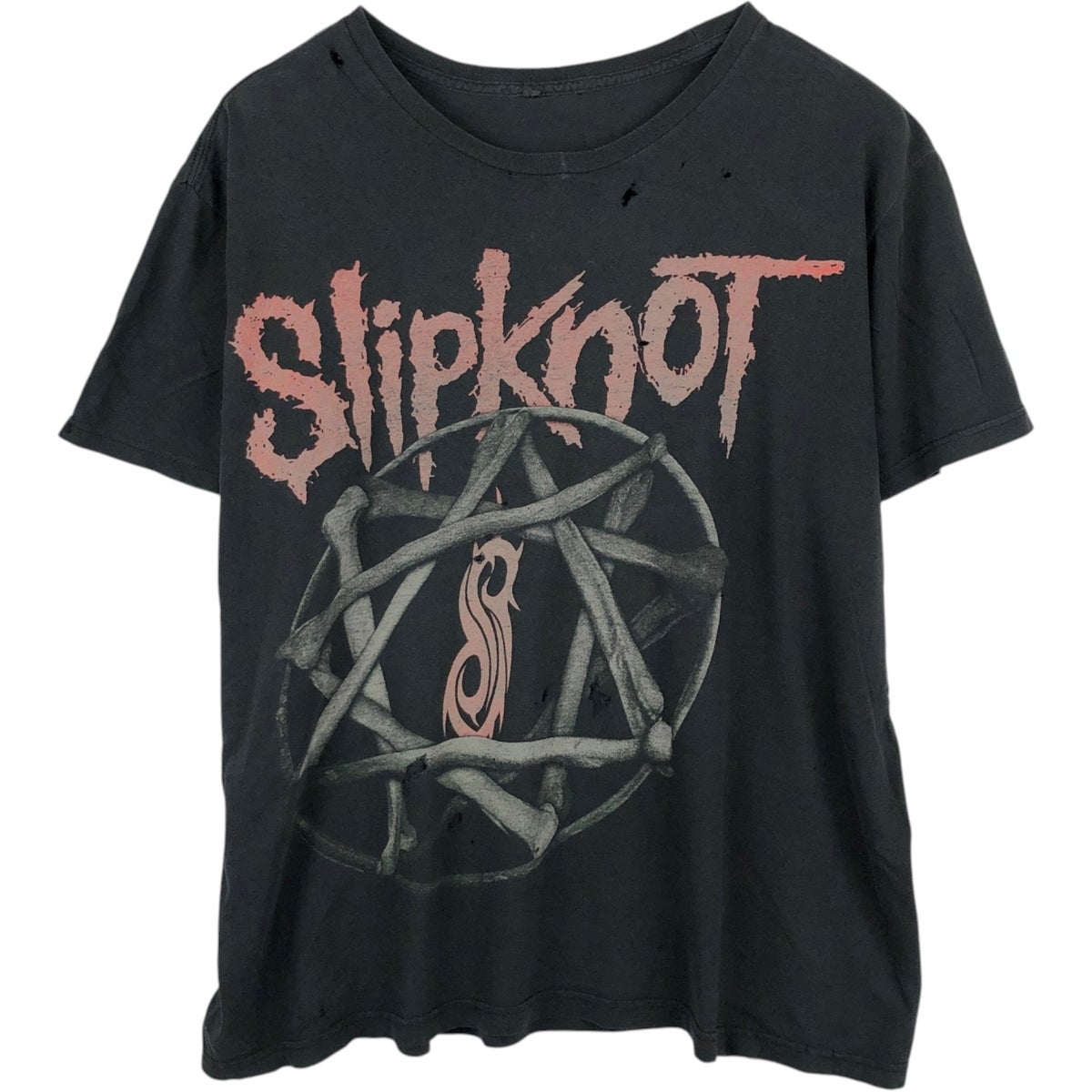 古着 Slipknot スリップノット バンドTシャツ バンT メンズXL相当