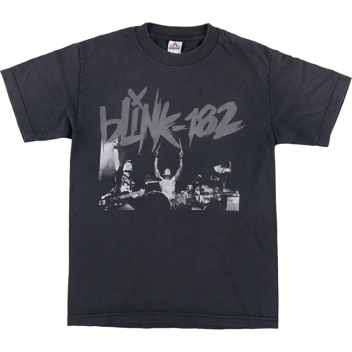 古着 BLINK182 ブリンク182 バンドTシャツ バンT メンズM相当