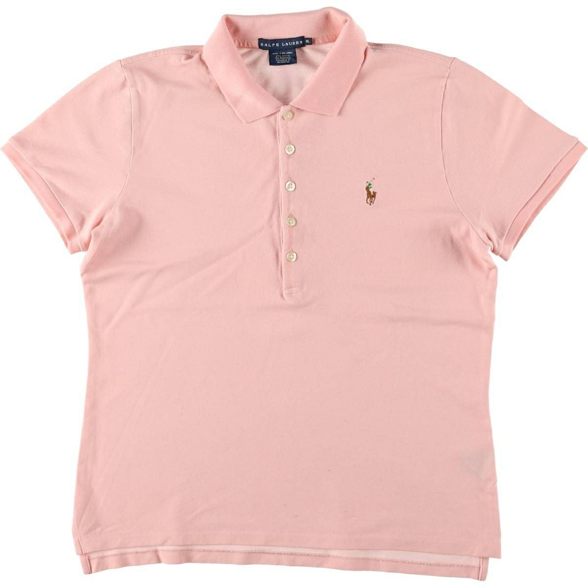 古着 ラルフローレン Ralph Lauren 半袖 ポロシャツ レディースXL相当