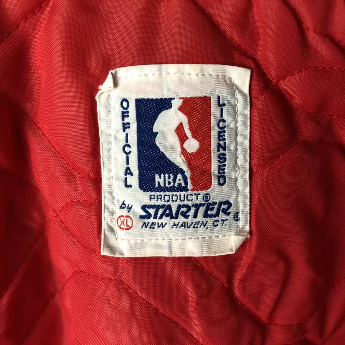 古着 90年代 スターター Starter NBA CHICAGO BULLS シカゴ ブルズ