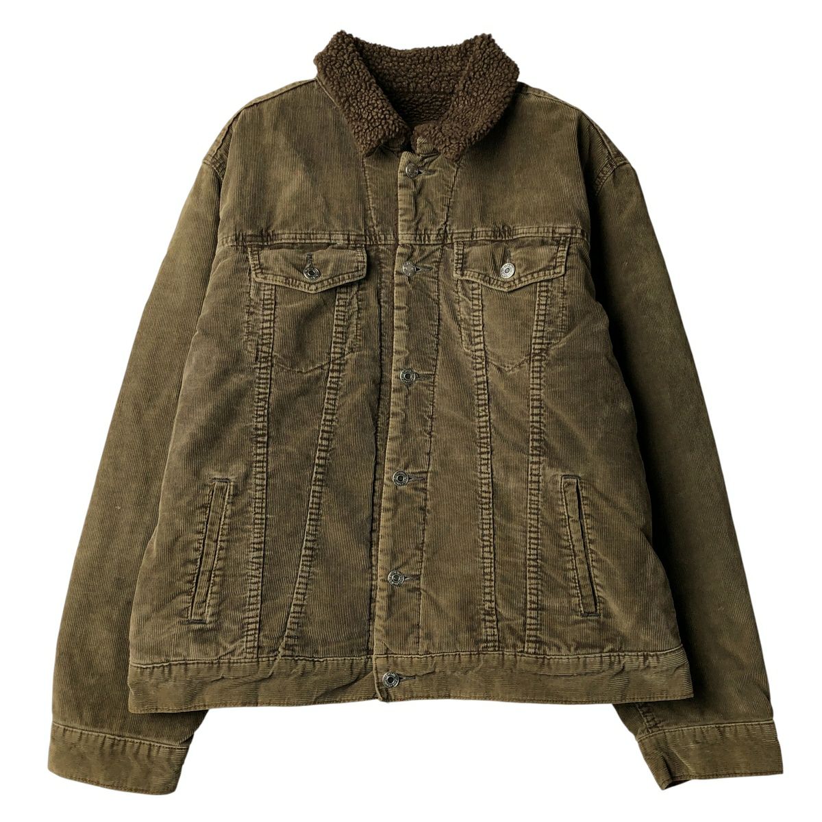 古着 00年代 ギャップ GAP 中綿入り コーデュロイボアジャケット