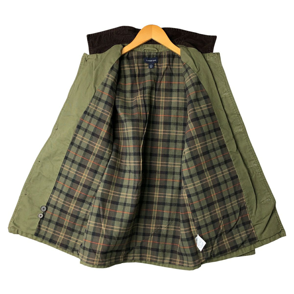 古着 00年代 ランズエンド LANDS END ダック ハンティングジャケット