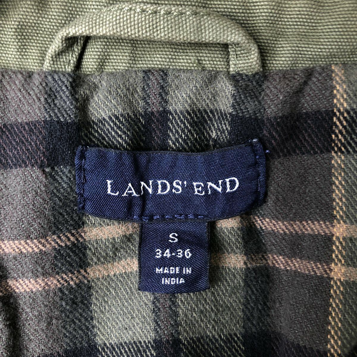 古着 00年代 ランズエンド LANDS END ダック ハンティングジャケット
