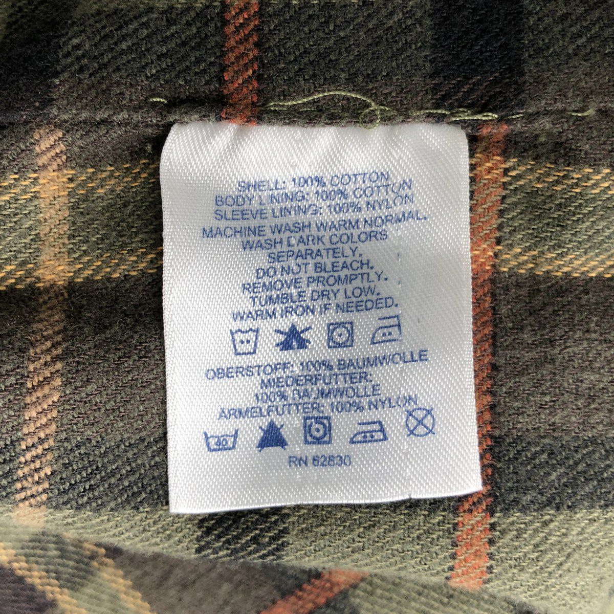 古着 00年代 ランズエンド LANDS END ダック ハンティングジャケット