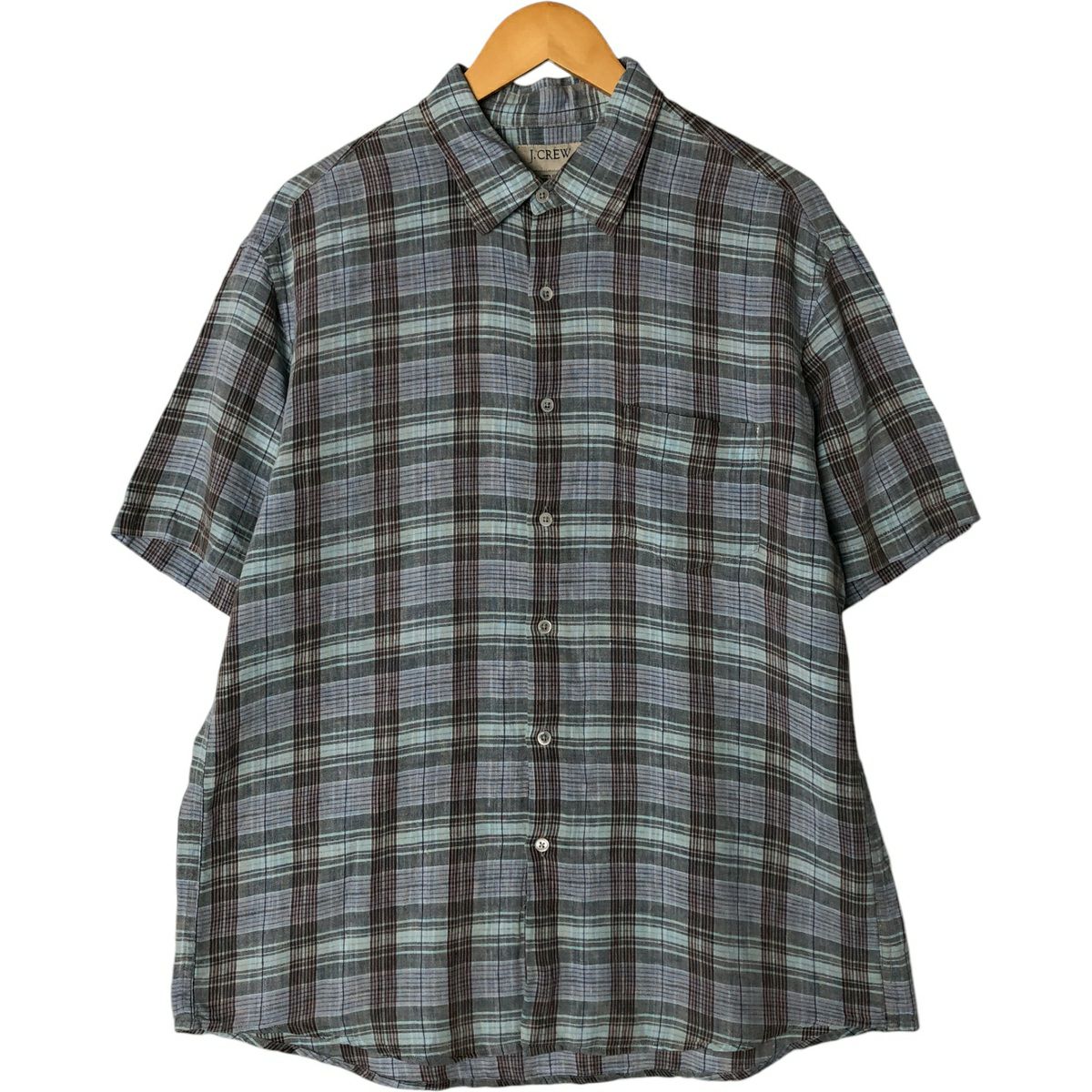 古着 00年代 ジェイクルー J.Crew SPORTING GOODS オンブレチェック