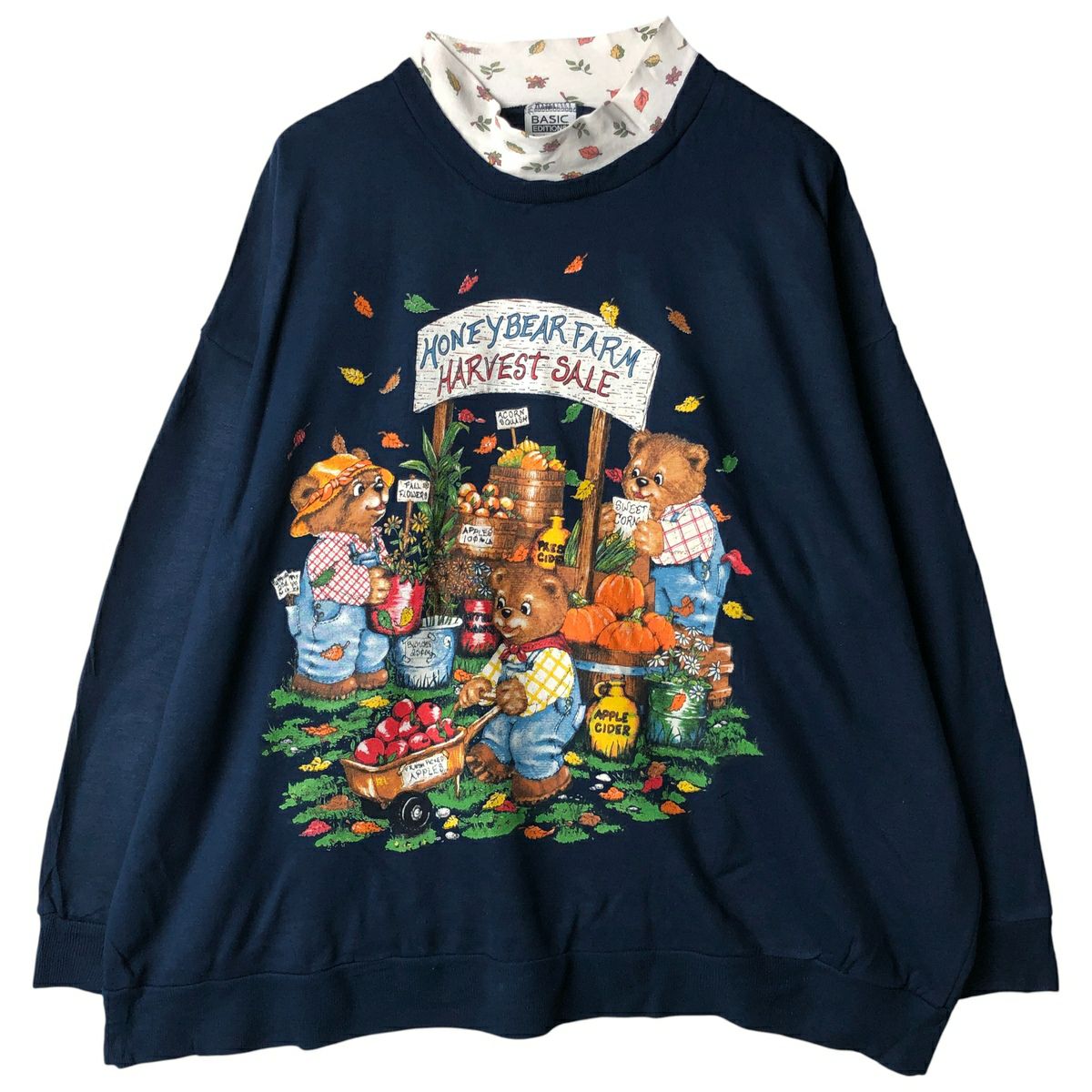 古着　ヴィンテージ　vintage Tシャツ　ビックサイズ　ワンピース　くま ビッグサイズ 90年代 USA製 VERMONT TEDDY BEAR テディベア アニマル