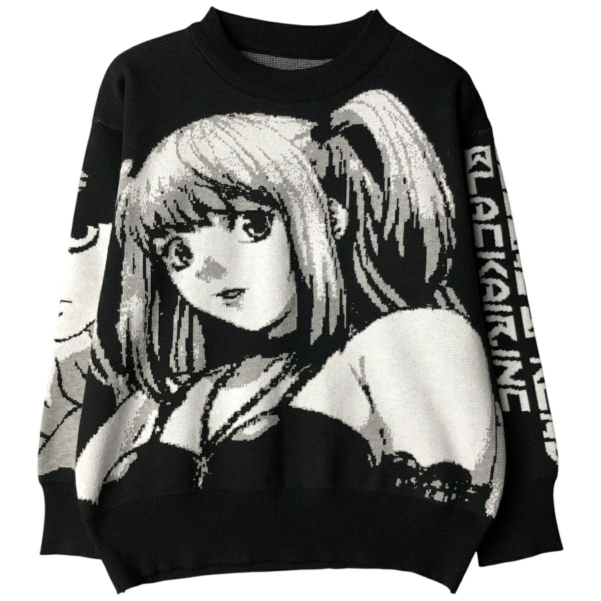 古着 DEATH NOTE デスノート ミサミサ L 総柄 アニメ レーヨン