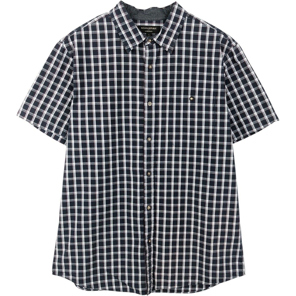 古着 00年代 バナナリパブリック BANANA REPUBLIC SLIM FIT ストライプ