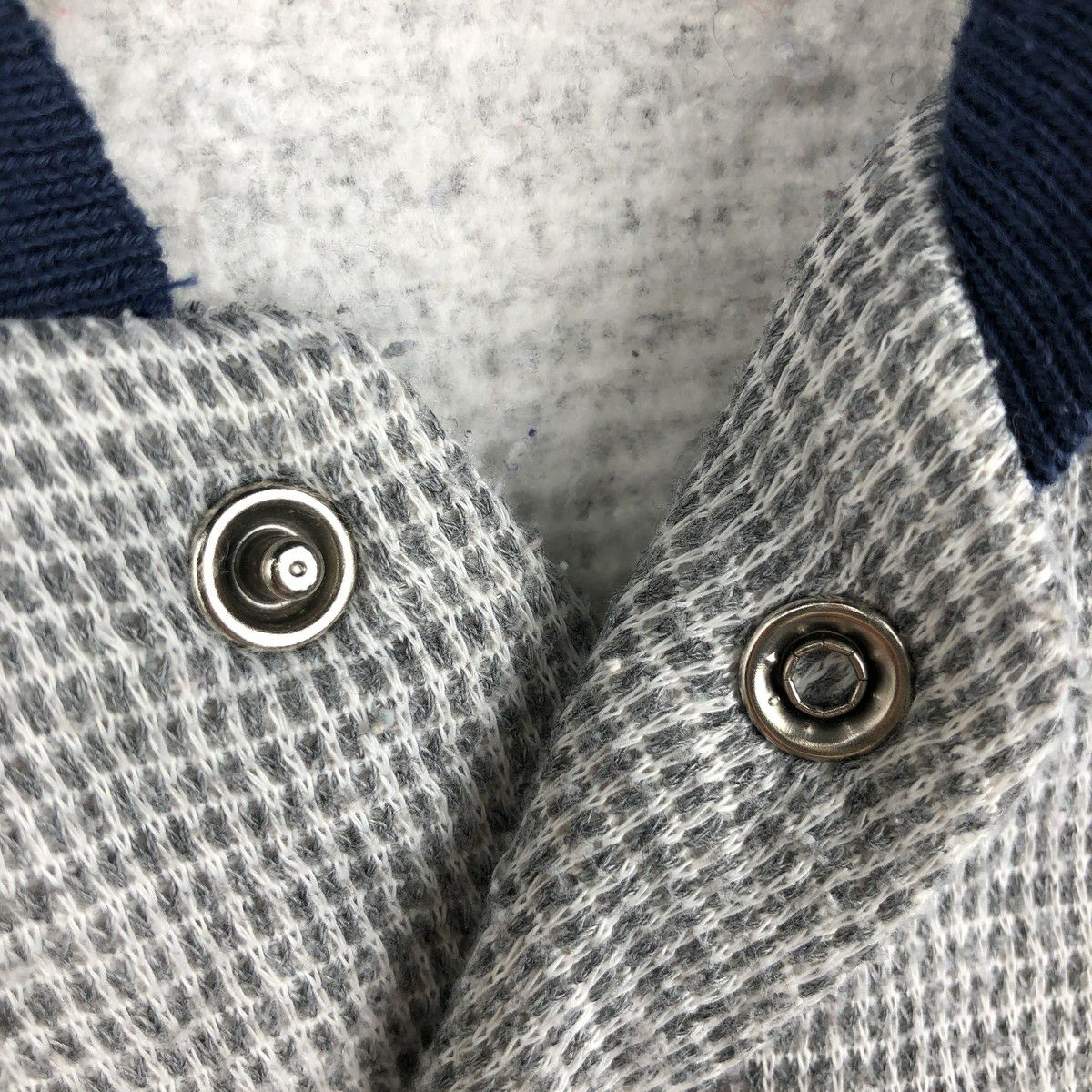 古着 80年代 ナイキ NIKE 紺タグ ハーフボタン スウェットシャツ
