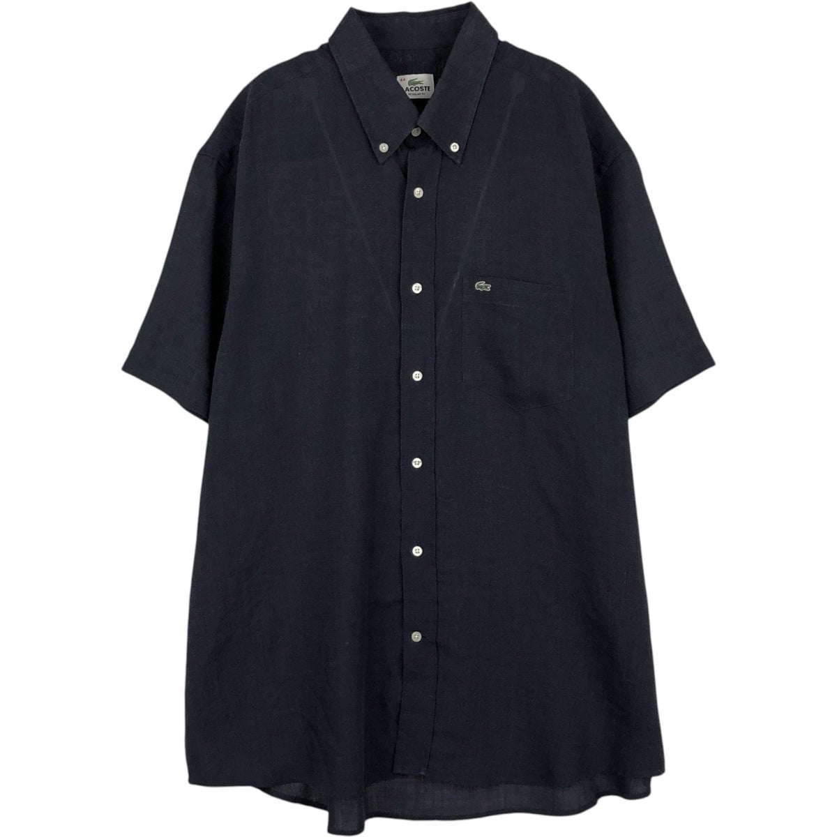 古着 ラコステ LACOSTE REGULAR FIT コットンニットセーター メンズM