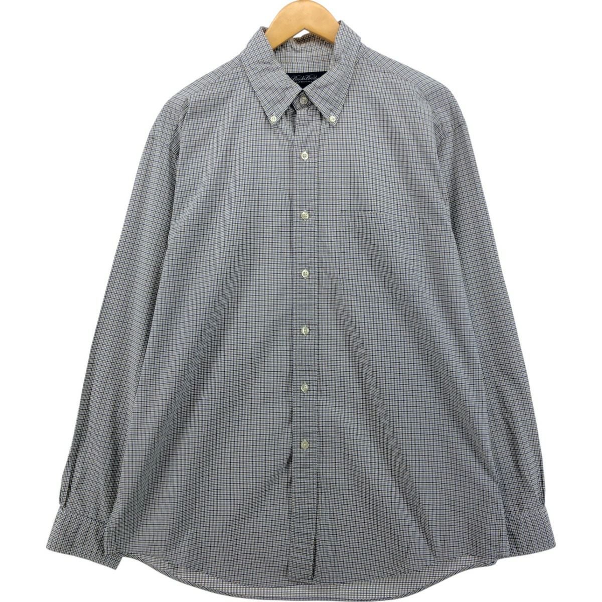 古着 ブルックスブラザーズ Brooks Brothers 346 長袖 ボタンダウンストライプシャツ メンズM相当 /eaa566047 古着 ブルックスブラザーズ Brooks Brothers 346 長袖 ボタンダウン