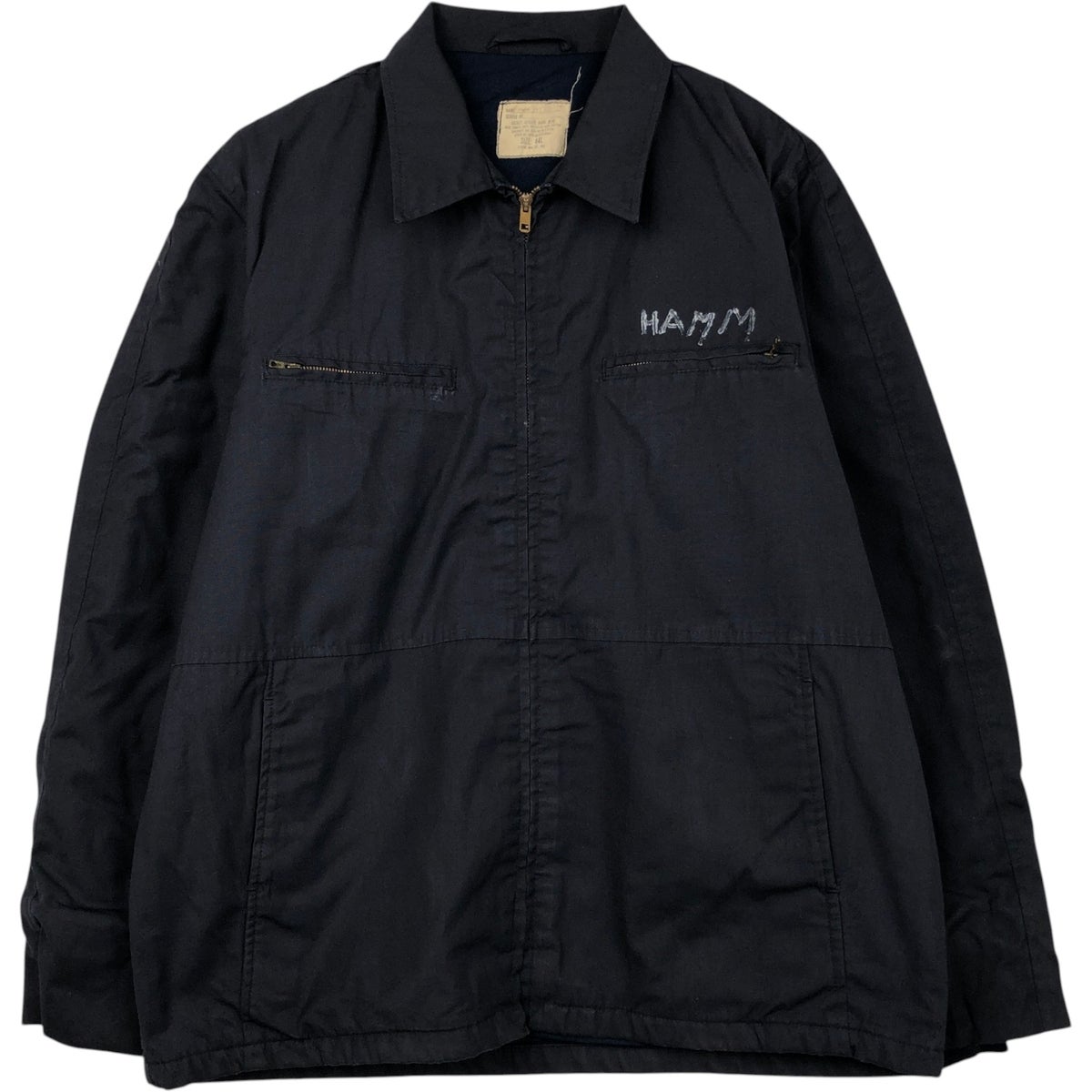 古着 80年代 米軍実品 ミリタリー ユーティリティジャケット USA製 40R メンズL相当 ヴィンテージ/eaa618221 古着 80年代 米軍実品 ミリタリー ユーティリティジャケット USA製 40R