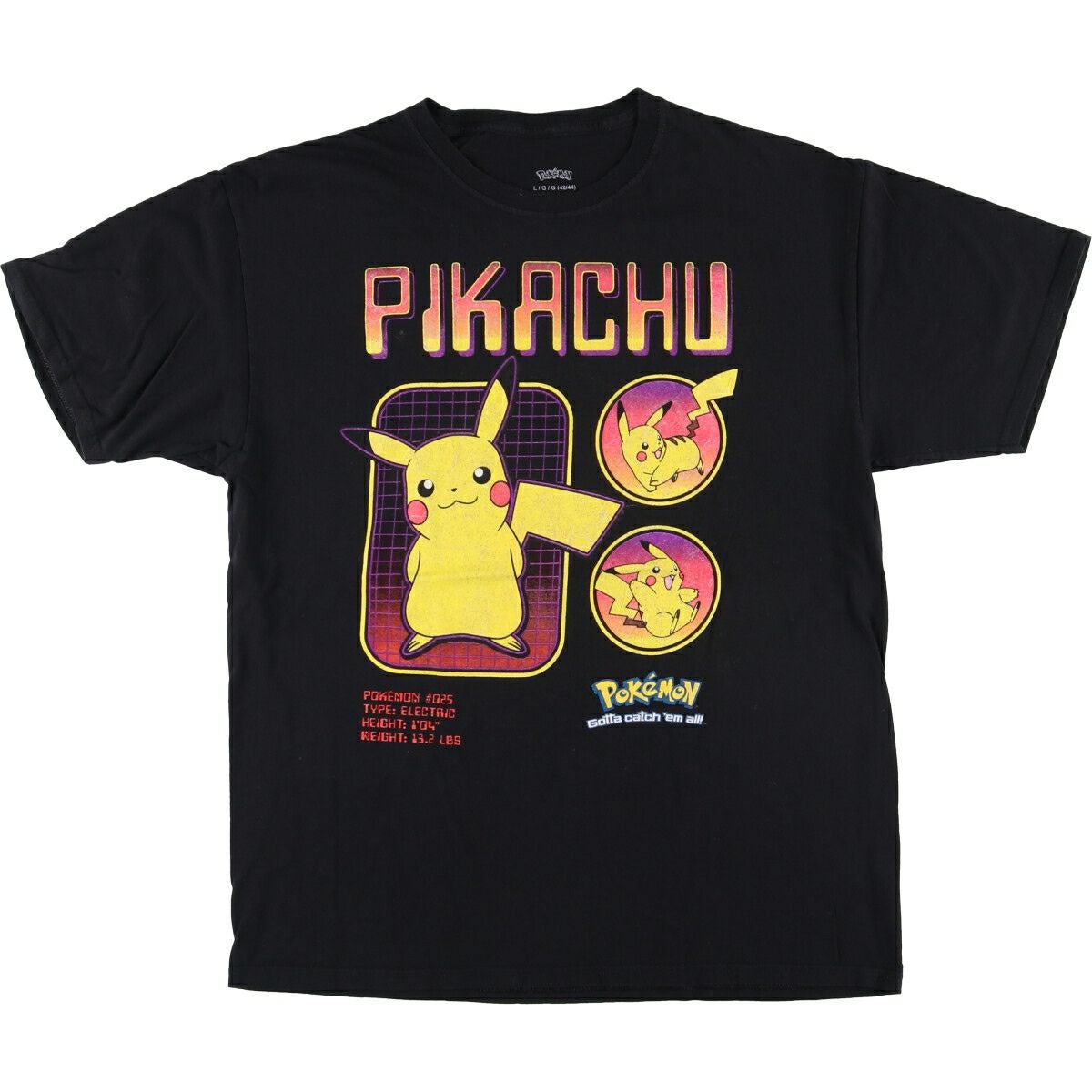 PokémonポケモンキャラTシャツ古着ンテージy2k漫画ゲーム任天堂used 古着 PoKeMoN ポケモン ピカチュウ アニメ キャラクタープリントT
